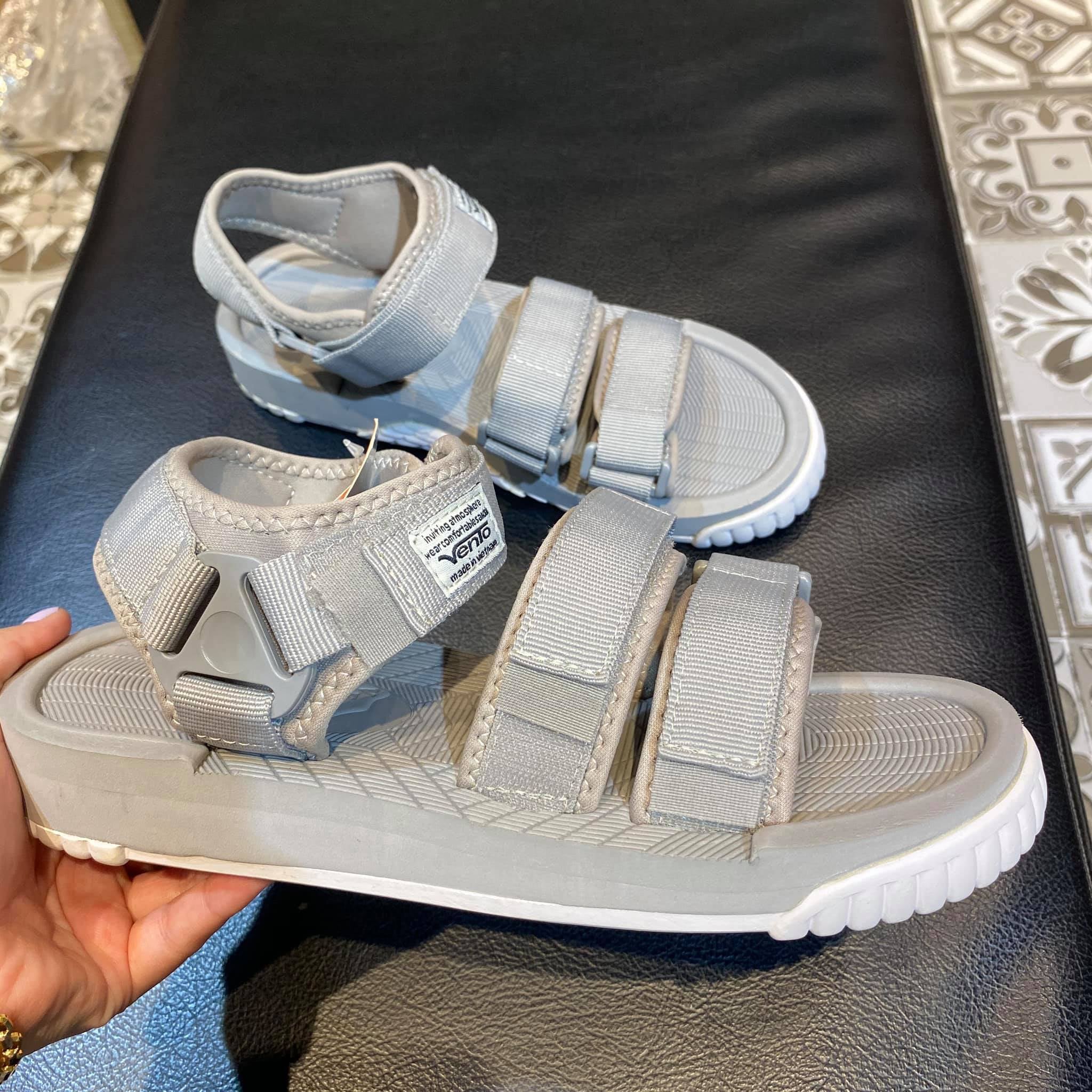 Giày Sandals Vento Nam Nữ Quai Ngang dạo phố/đi chơi/đi học/đi làm NV9801