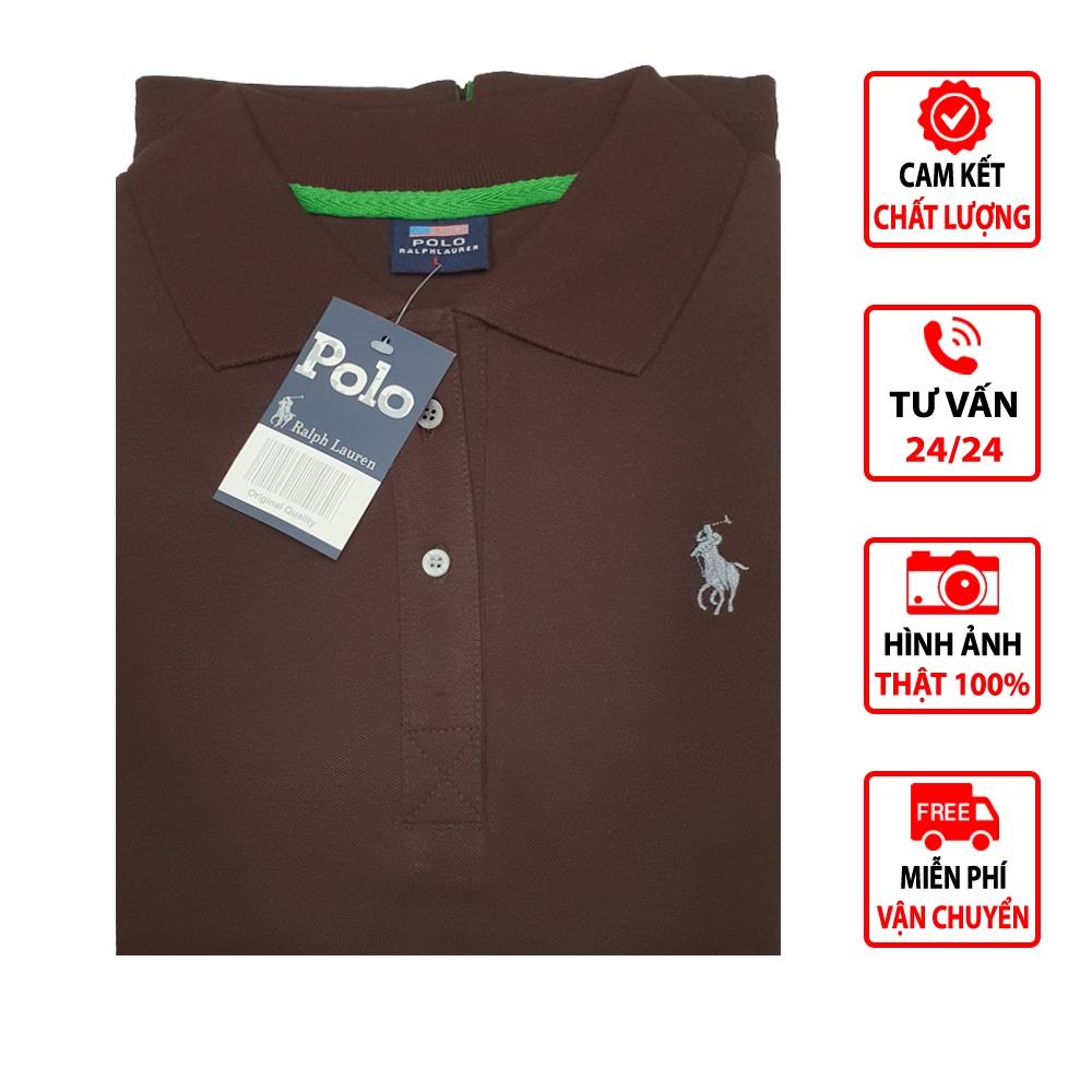 Áo thun Polo Nam cao cấp vải Cotton co giãn 4 chiều thắm hút mồ hôi tốt 24 - Màu 4/4