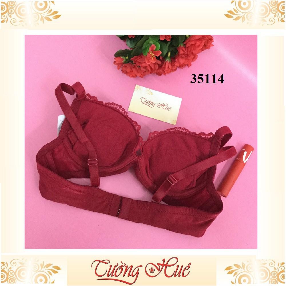 Áo lót nữ Bon Bon BV35114 mút dầy nâng ngực phối ren.