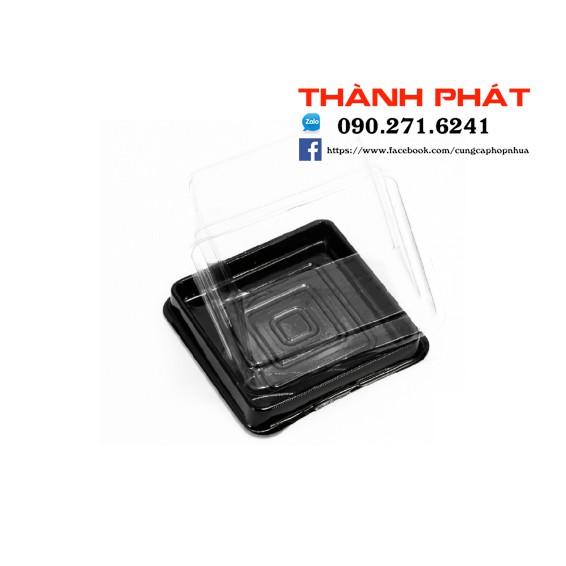 Hộp đựng bánh Trung Thu đế đen cao cấp- hộp bánh trung thu 100 cái