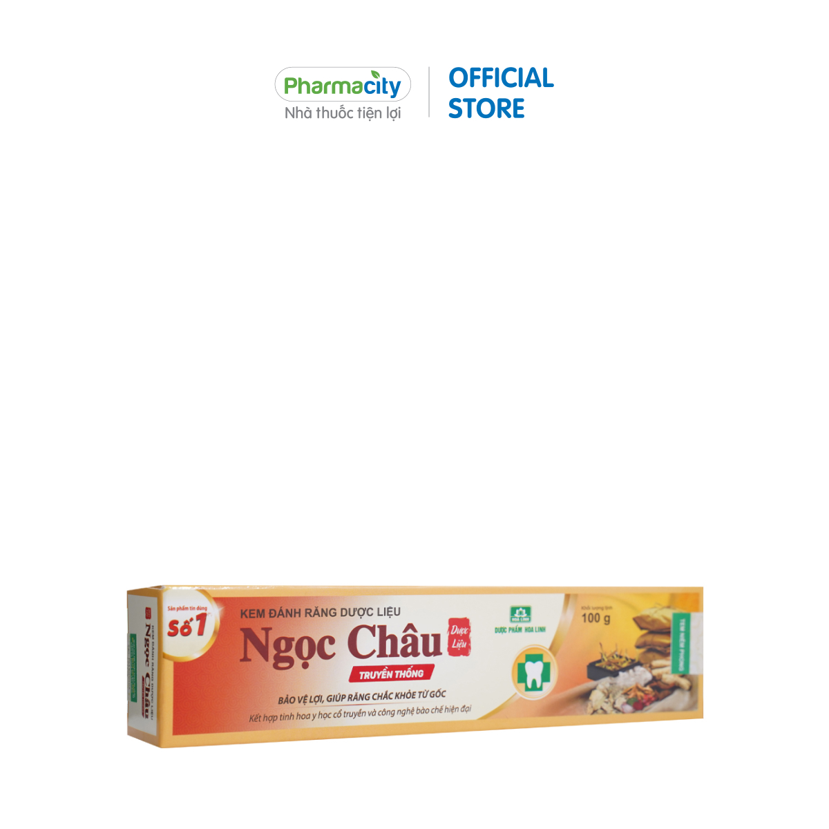 Kem đánh răng dược liệu Ngọc Châu ngăn ngừa nhiệt miệng, không bào mòn men răng