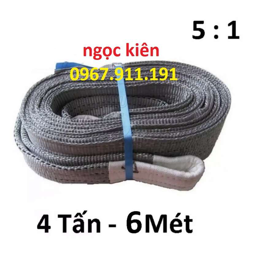 Dây bẹ cẩu hàng 4 tấn 6 mét