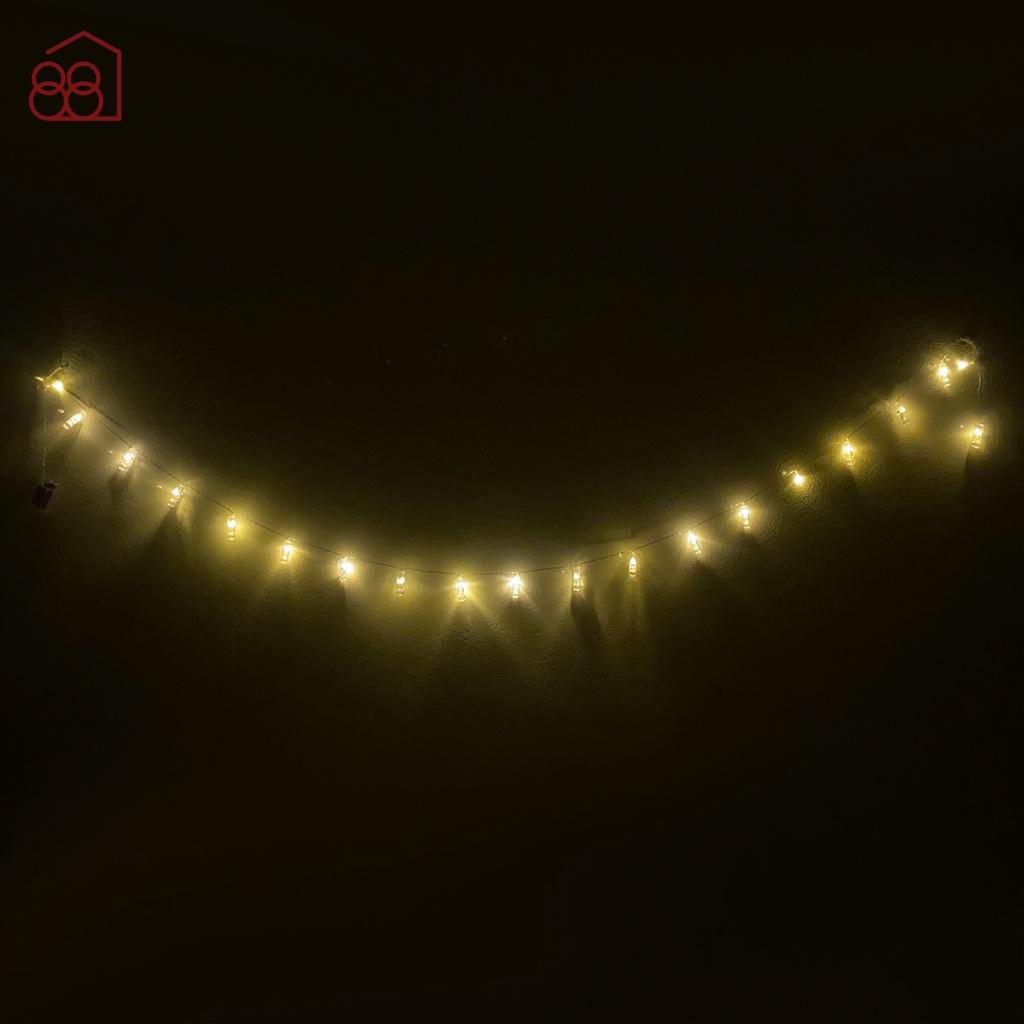 Dây Đèn LED Kẹp Ảnh Trang Trí Phòng, Lưu Giữ Kỷ Niệm Đẹp Lung Linh