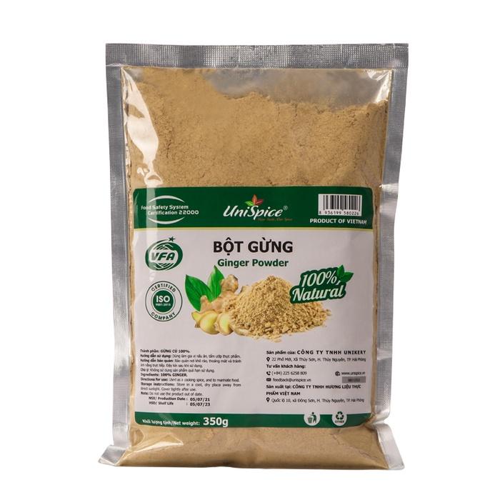 Bột gừng Unispice túi/ gói 350g