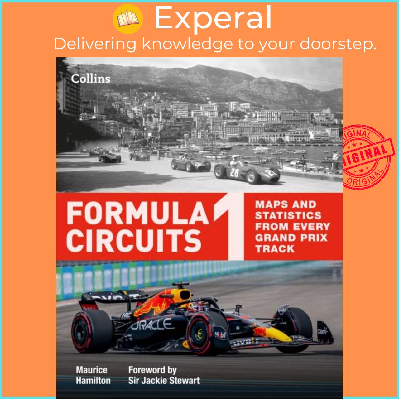 Hình ảnh Sách - Formula 1 Circuits - Maps and Statistics from Every Grand Prix Track by Maurice Hamilton (UK edition, hardcover)
