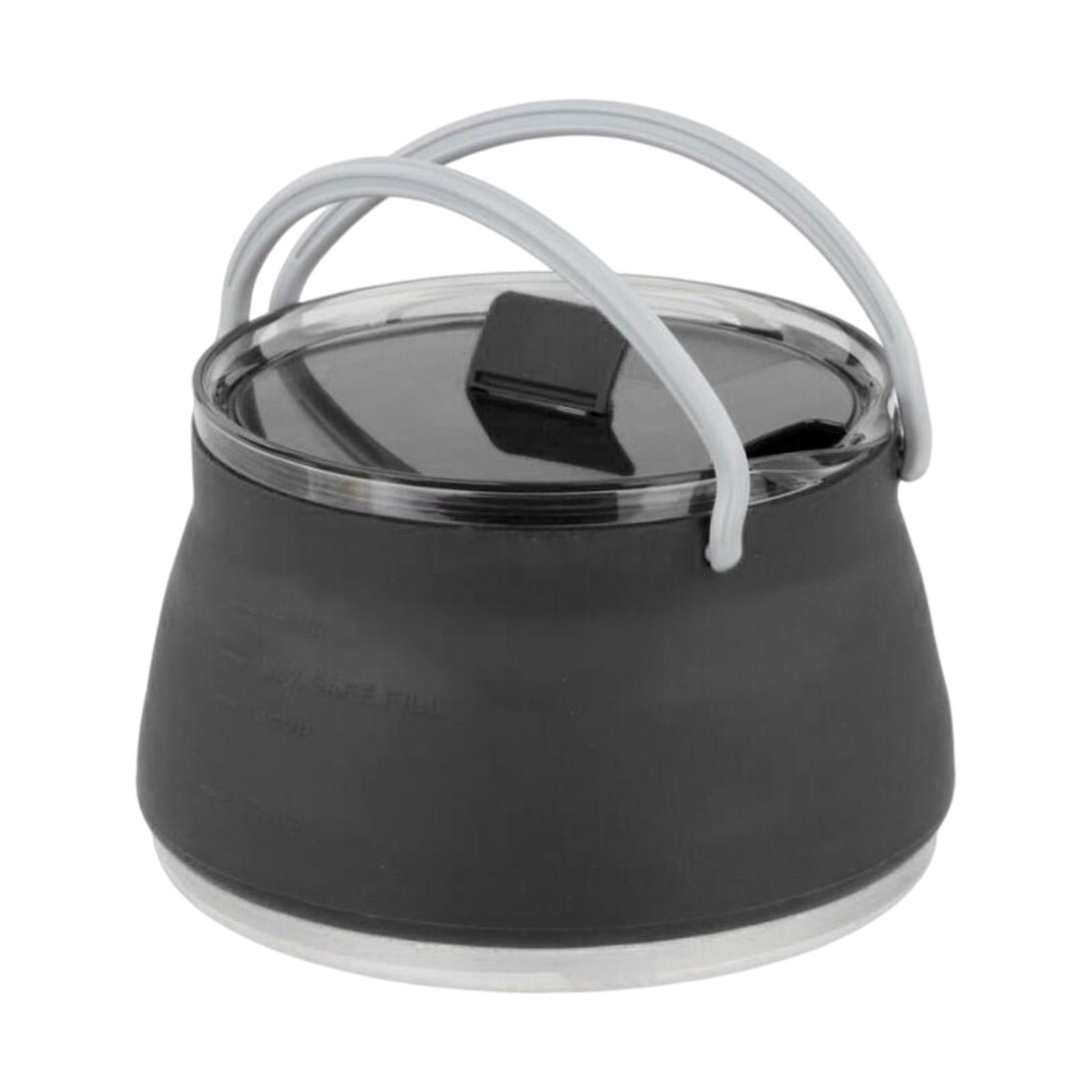 Water Boiler Teapot Coffee Pot Anti Scald Handle Collapsible Camping Kettle
