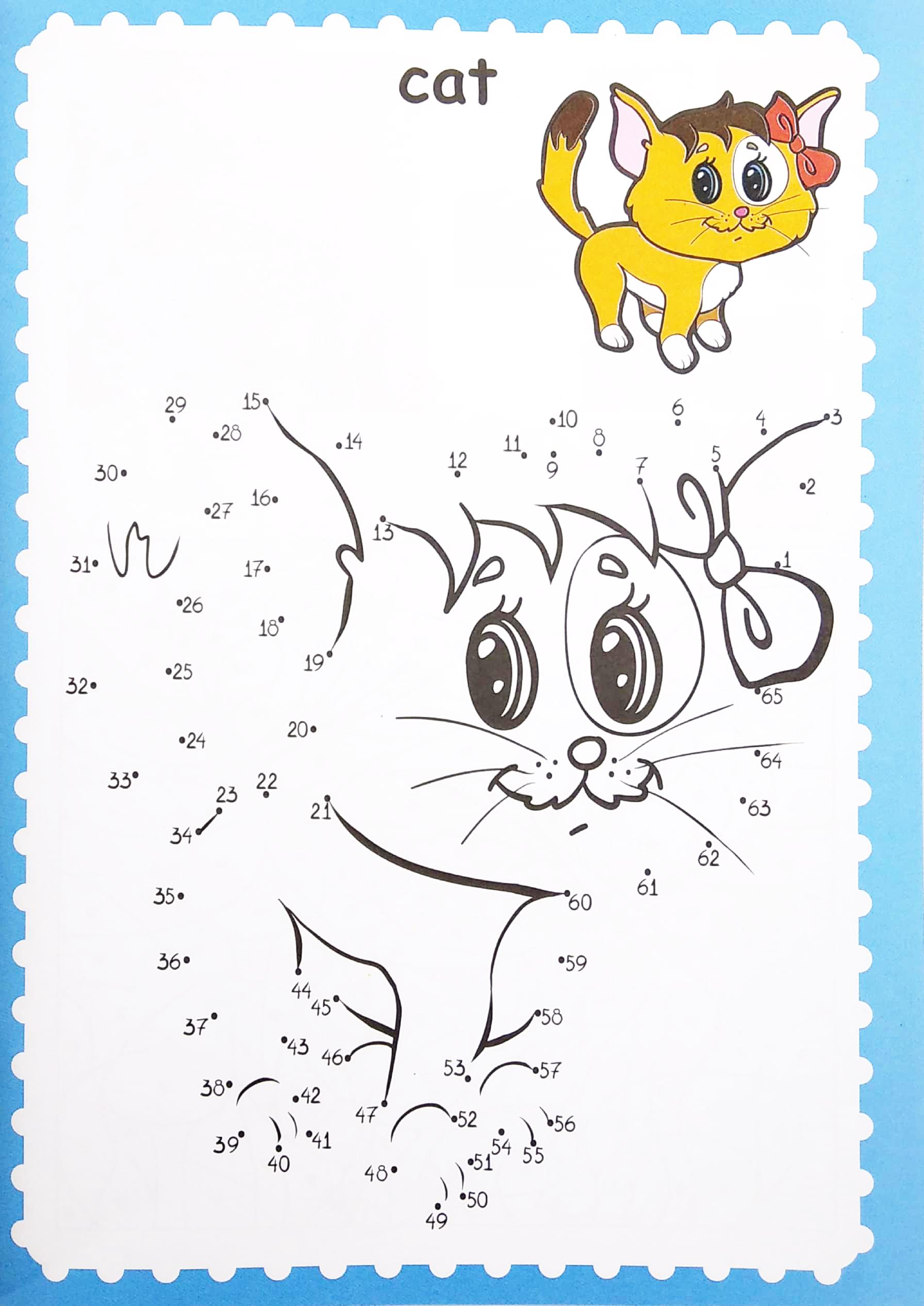 Hình ảnh My Little Hands: Dot To Dot & Colour By Numbers Book 4