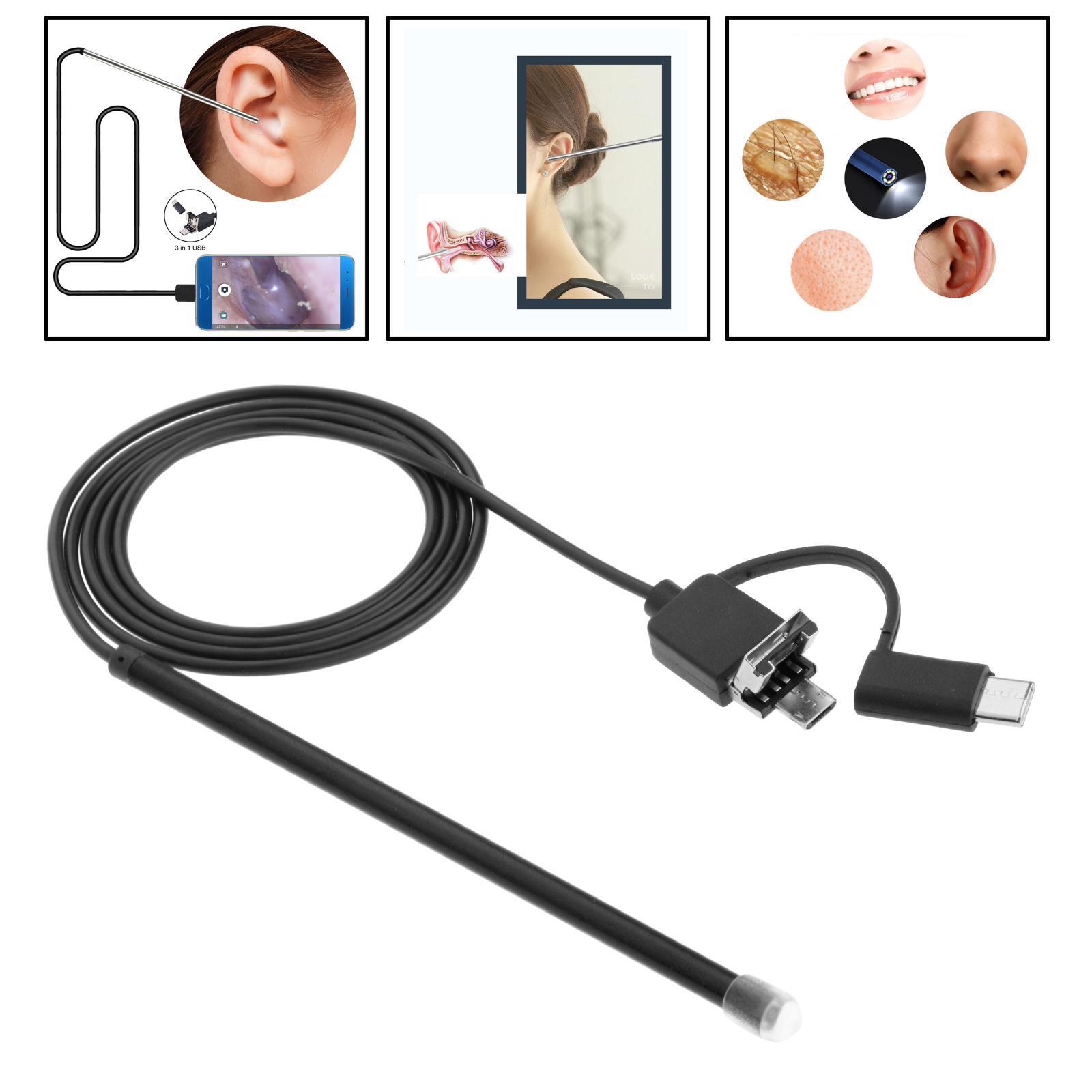 Ear Remover Earpick Clean Endoscope