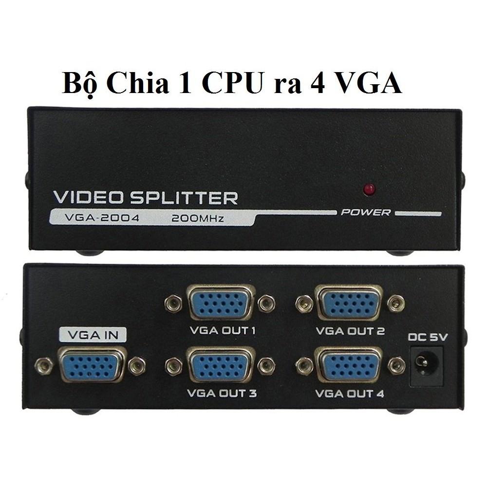 Hub Chia 1 CPU ra 4 VGA (200MHz)