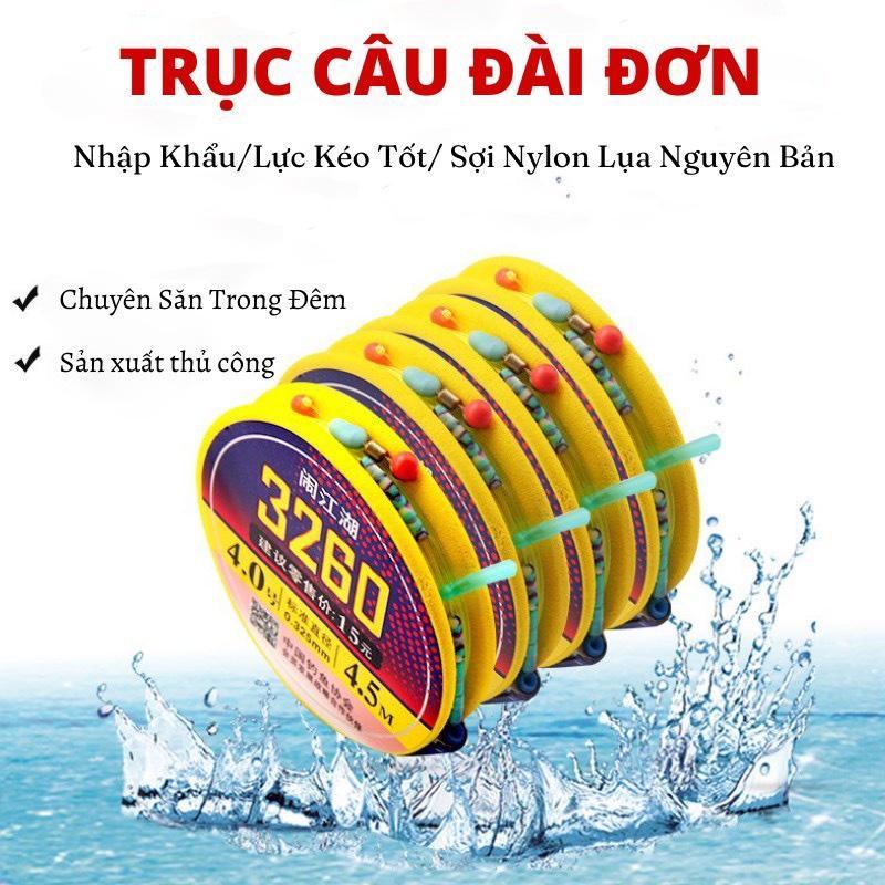 Dây Trục Câu Đài Buộc Sẵn 3260 Thiết Kế Tàng Hình Tốt, Tải Cá Cực Đỉnh DT05 - Sanami Fishing