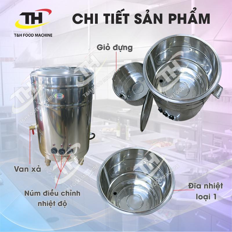 Nồi điện nấu phở, Nồi nấu phở bằng điện 100L