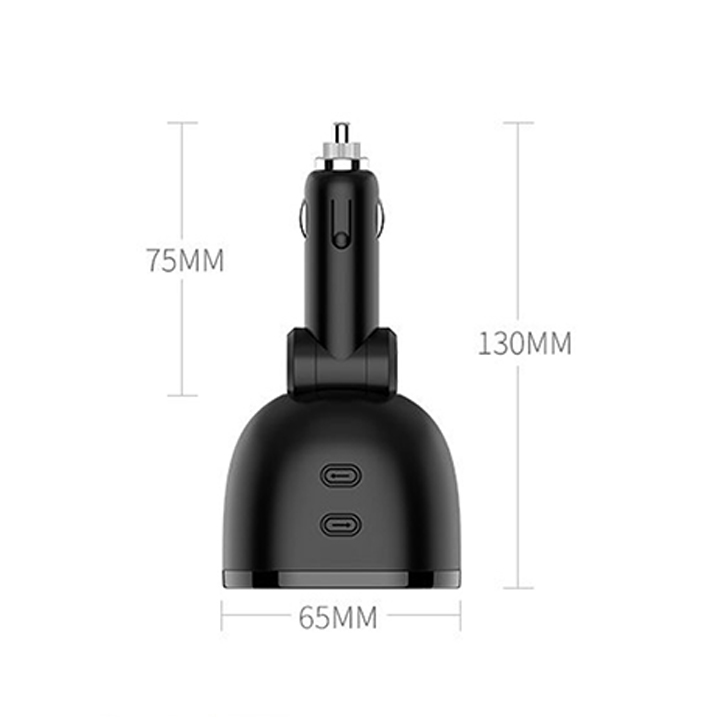 Tẩu sạc xe hơi 2 cổng