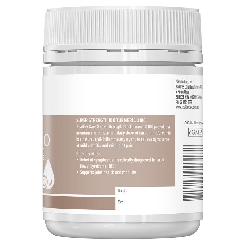 Viên uống sụn vi cá mập Healthy Care Shark Cartilage 750mg - Úc