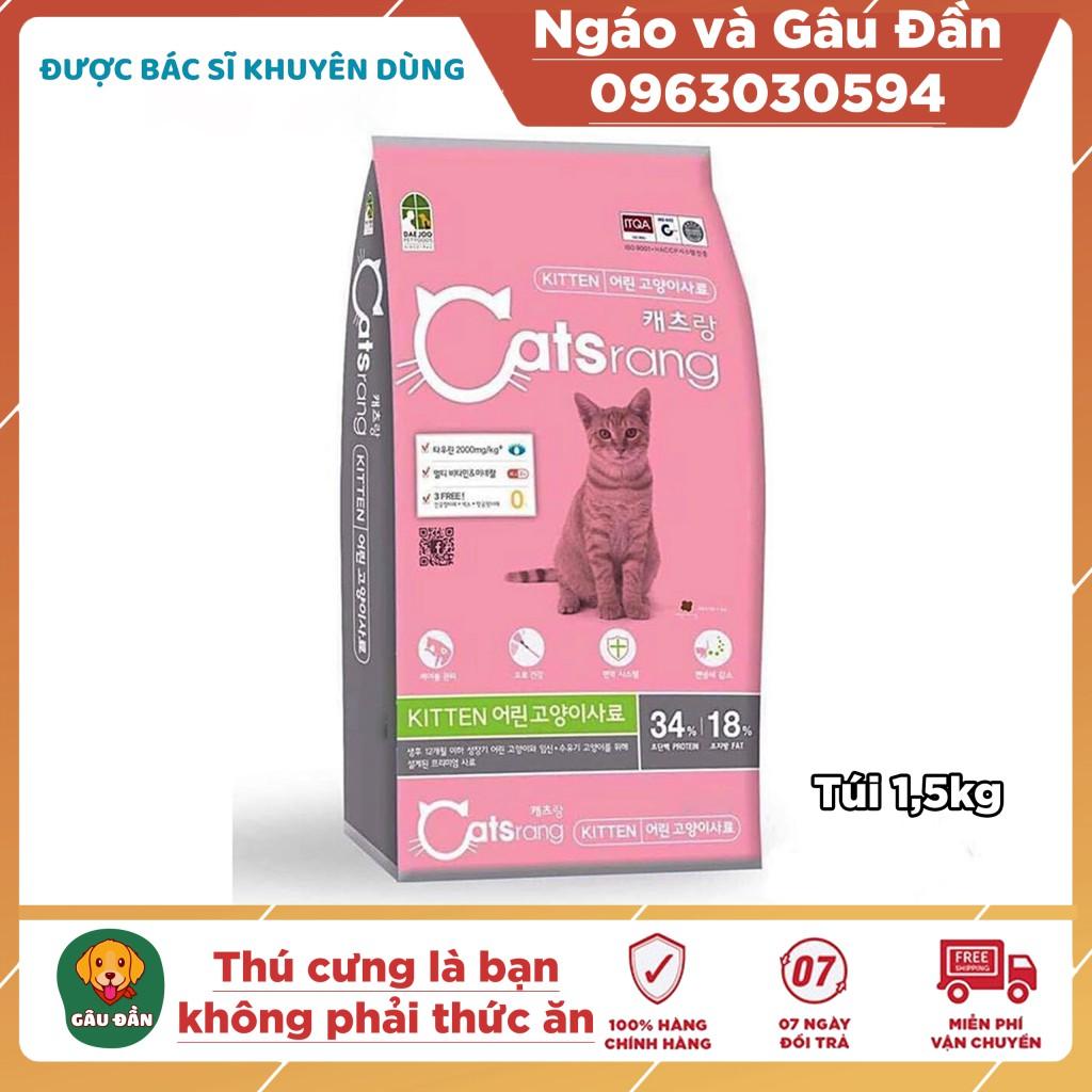 Thức ăn cho mèo con Catsrang kitten 1.5kg