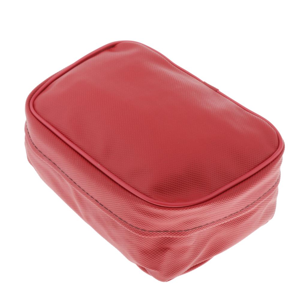Motorcycle Tail Bag, Multifunctional Motorbike Rear Back Seat Bags PU Leather Luggage Storage Case Universal Fit for Sport Bike Scooter