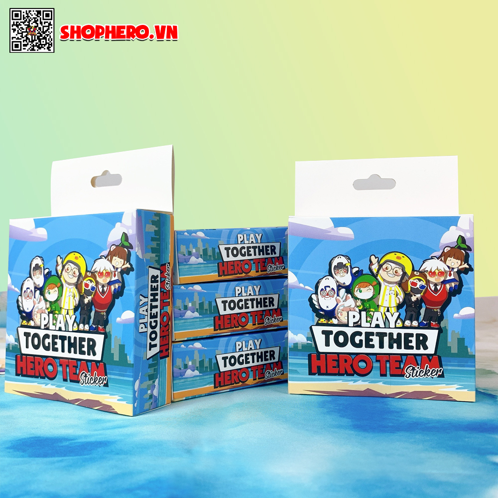 Sticker Play Together nhân vật Hero Team