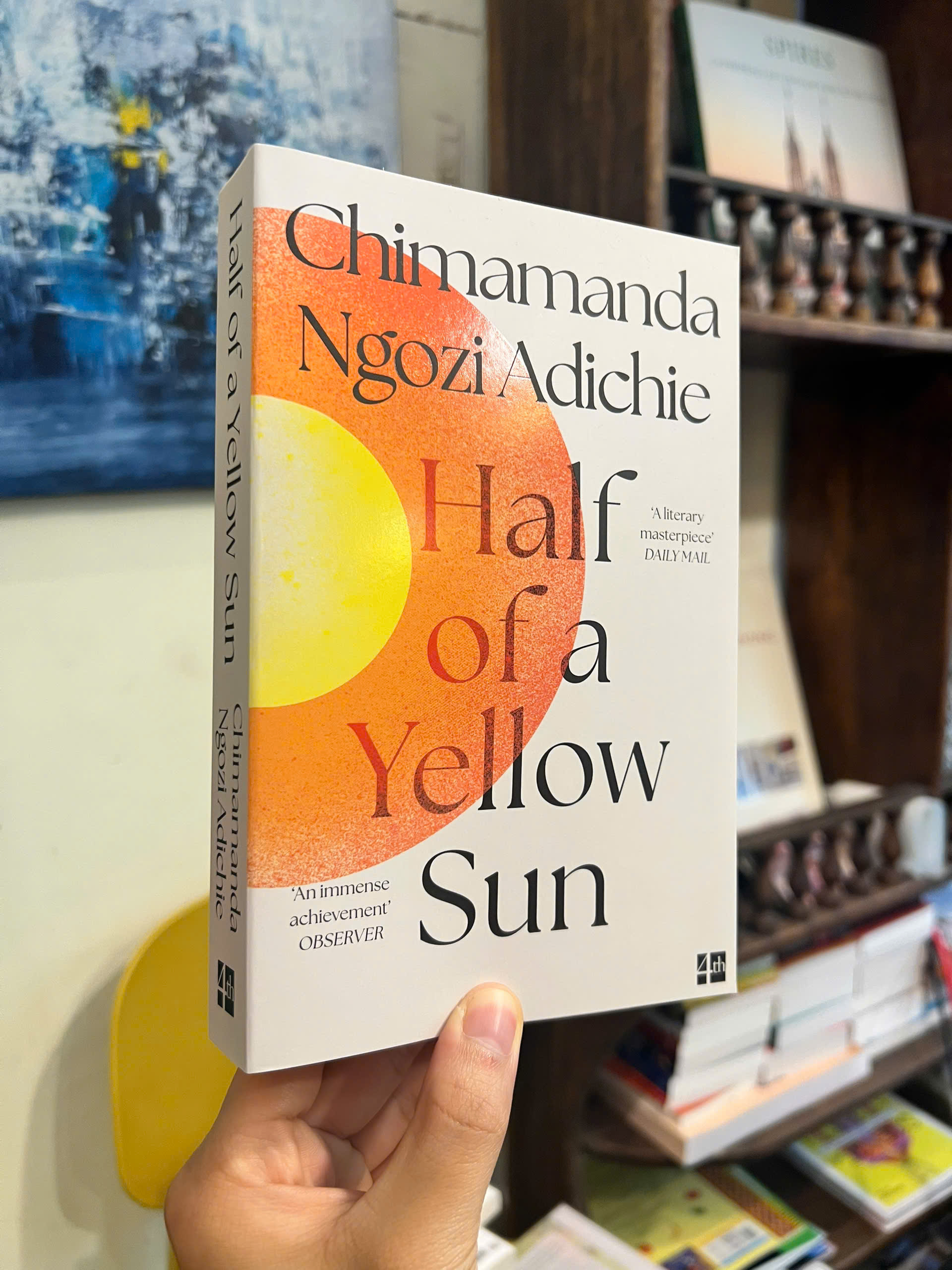 Sách - Half of a Yellow Sun by Chimamanda Ngozi Adichie | Historical Fiction / Ngoại văn Nhập khẩu