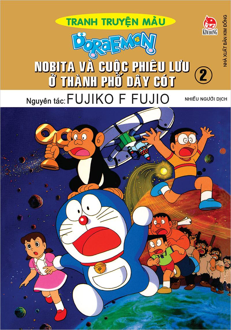 Doraemon Tranh Truyện Màu - Nobita Và Cuộc Phiêu Lưu Ở Thành Phố Dây Cót - Tập 2 (Tái Bản 2023)
