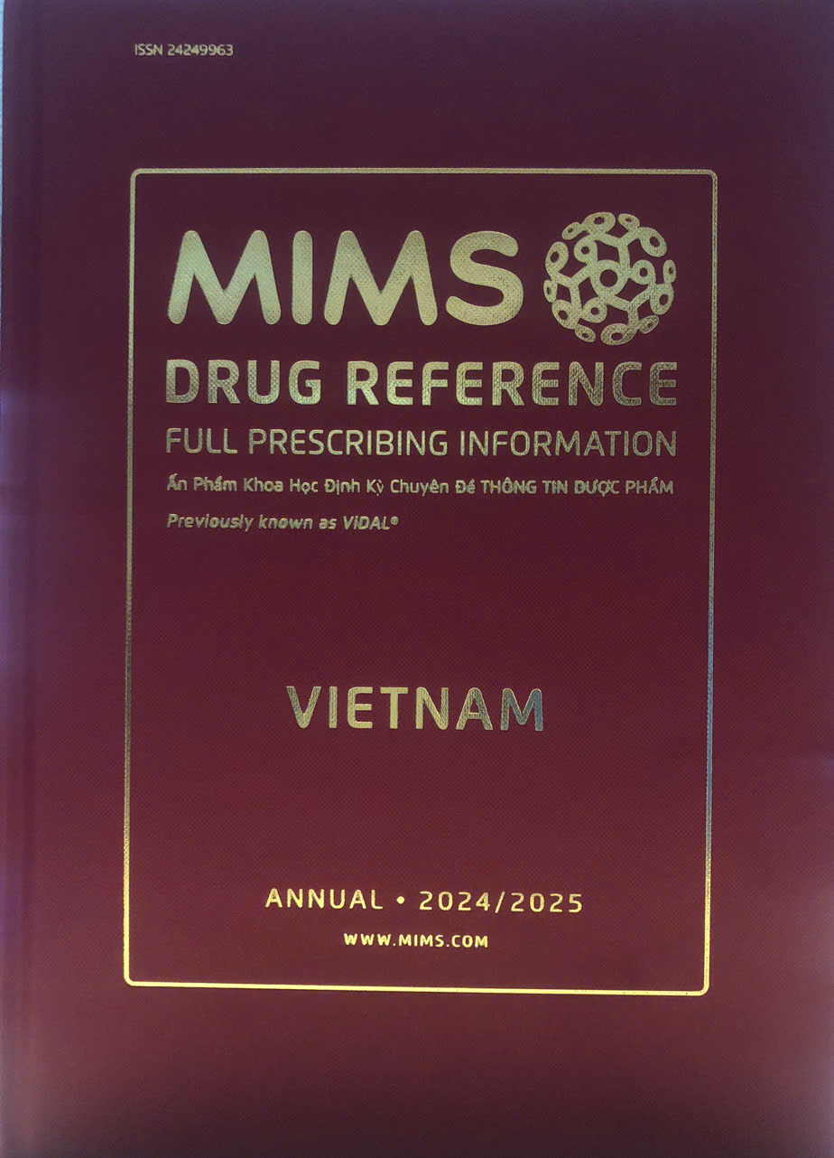 Sách - Mims Ấn phẩm Khoa học Định kỳ Thông tin Dược phẩm