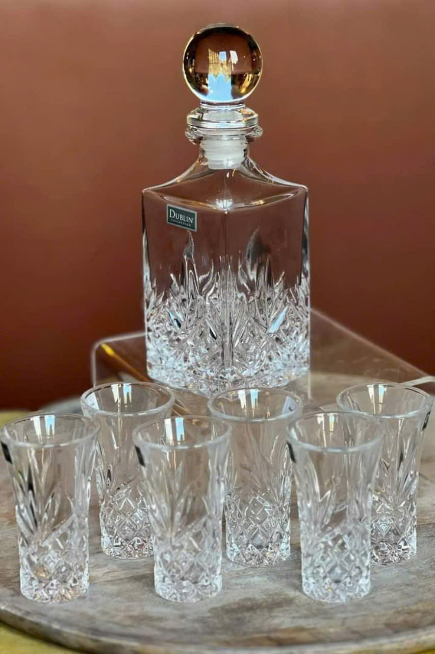 Sét bình rượi kèm ly Vodka GODINGER Dublin Hàng chính hãng