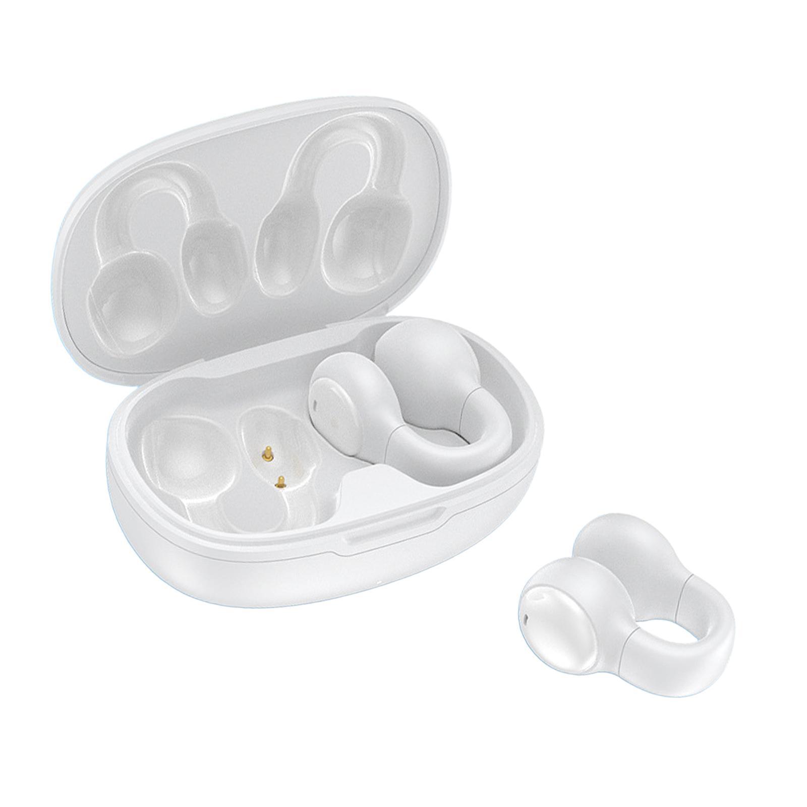 Ear Clip Headphones Earpiece Calling Earphones for Business Driving Fitness