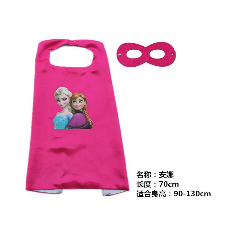 Full Set Bộ Áo Choàng Siêu Nhân - Elsa - Người nhện cho bé + Kèm mặt Nạ
