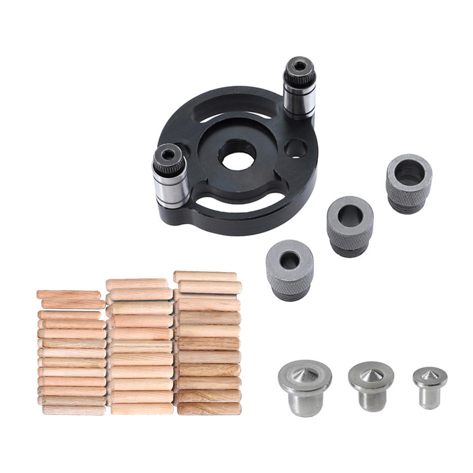 Vertical Pocket Hole Jig Self-Centering Dowelling Jig for Carpentry