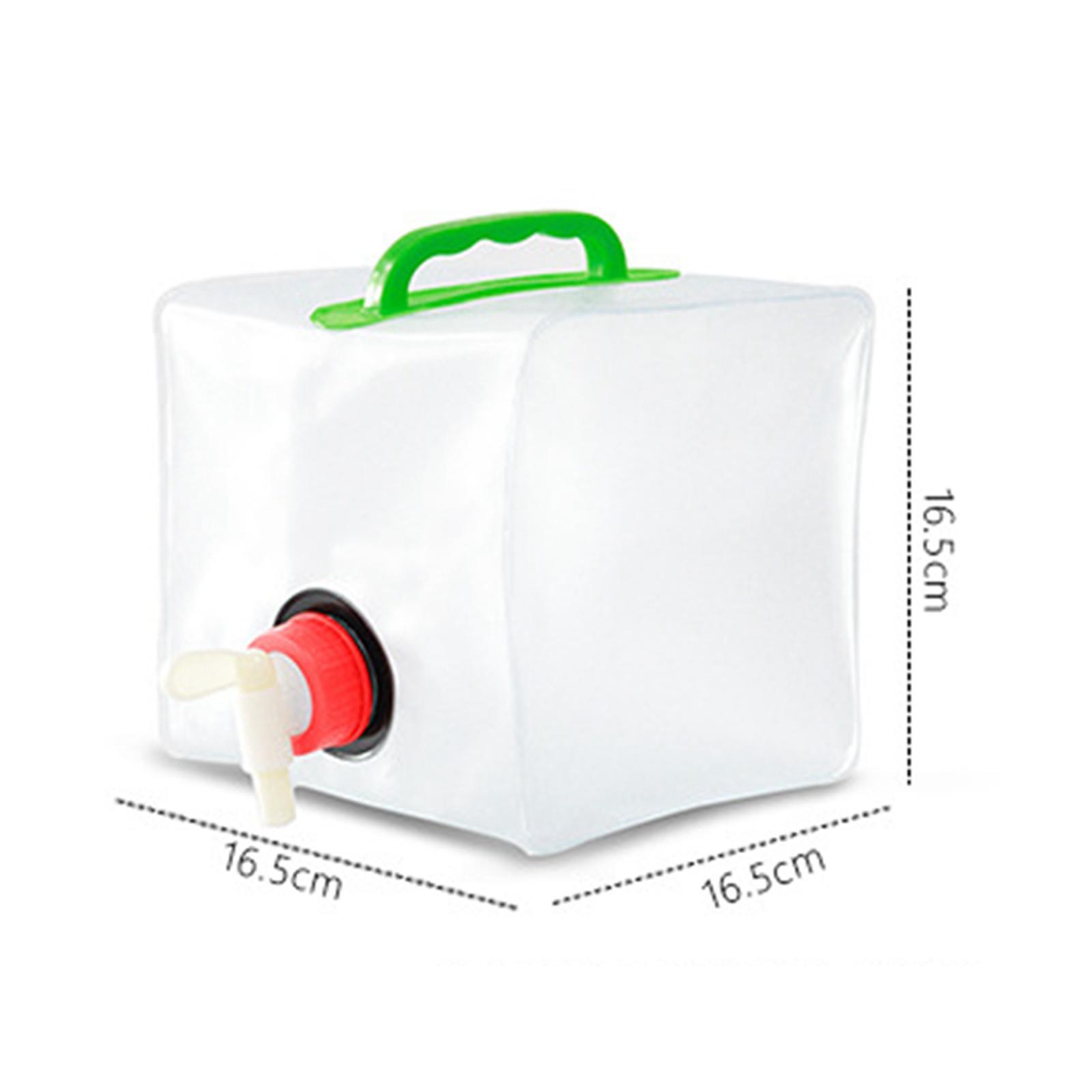 Collapsible Water Container Bag Water Bottle Carrier Equipment Water Bucket Water Tank Water Storage Jug for Backpack, Picnic, Hiking, Survival