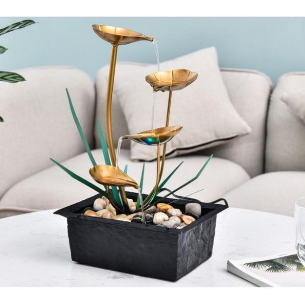 Tháp Lá Sen Phong Thủy Trang Trí Đẹp Mắt - AsiAmart88