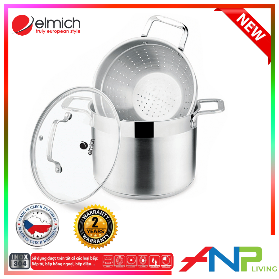 Nồi Hấp Inox 304 Elmich EL3360 2353360