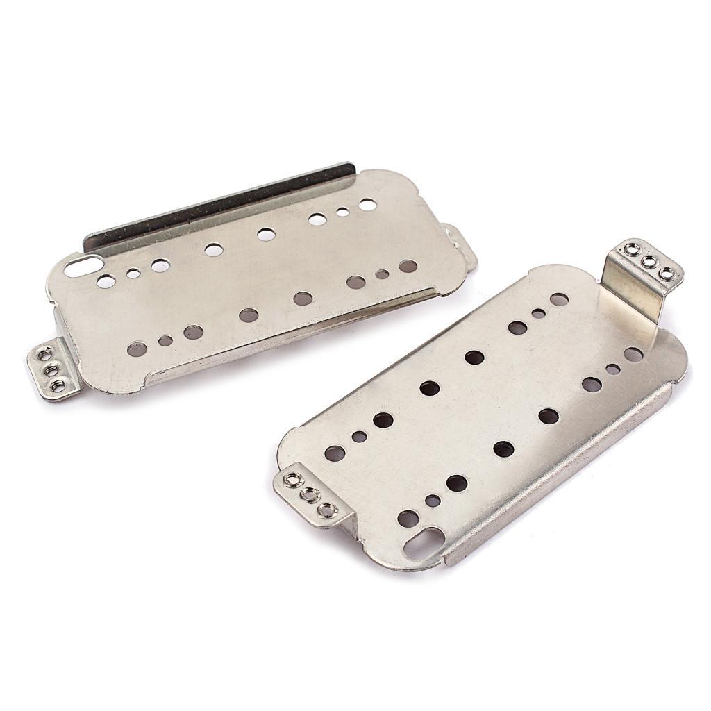2X Electric guitar humbucker double coil pickup base plate for guitar