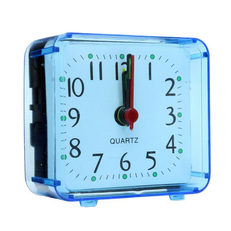 Travel Alarm Clock Analog Alarm Silent Non Ticking Ascending Beep Sounds Silent No Ticking Lighted On Demand Snooze Gentle Wake