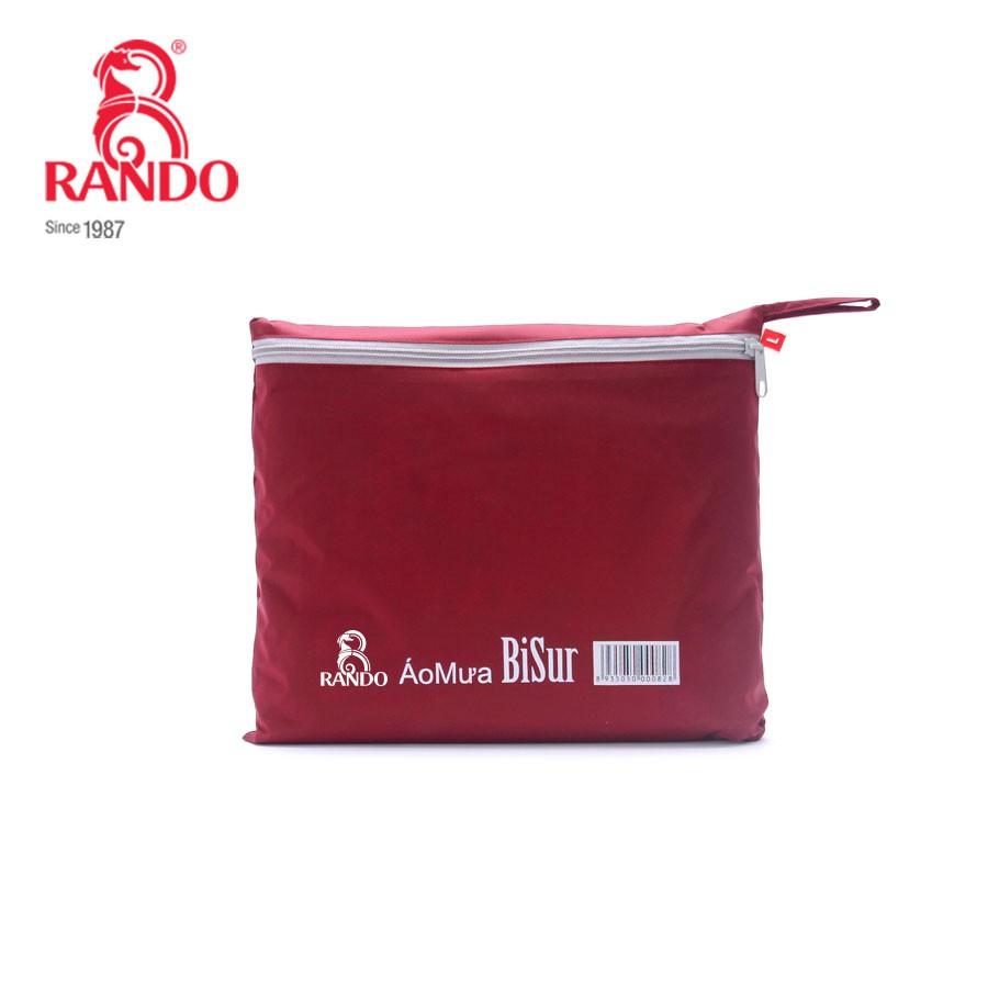 Áo Mưa 1 Người Bít Sườn Bảo Vệ Toàn Diện, RANDO Chính Hãng, Thời Trang Đi Mưa, Bền Bỉ Không Thấm Nước