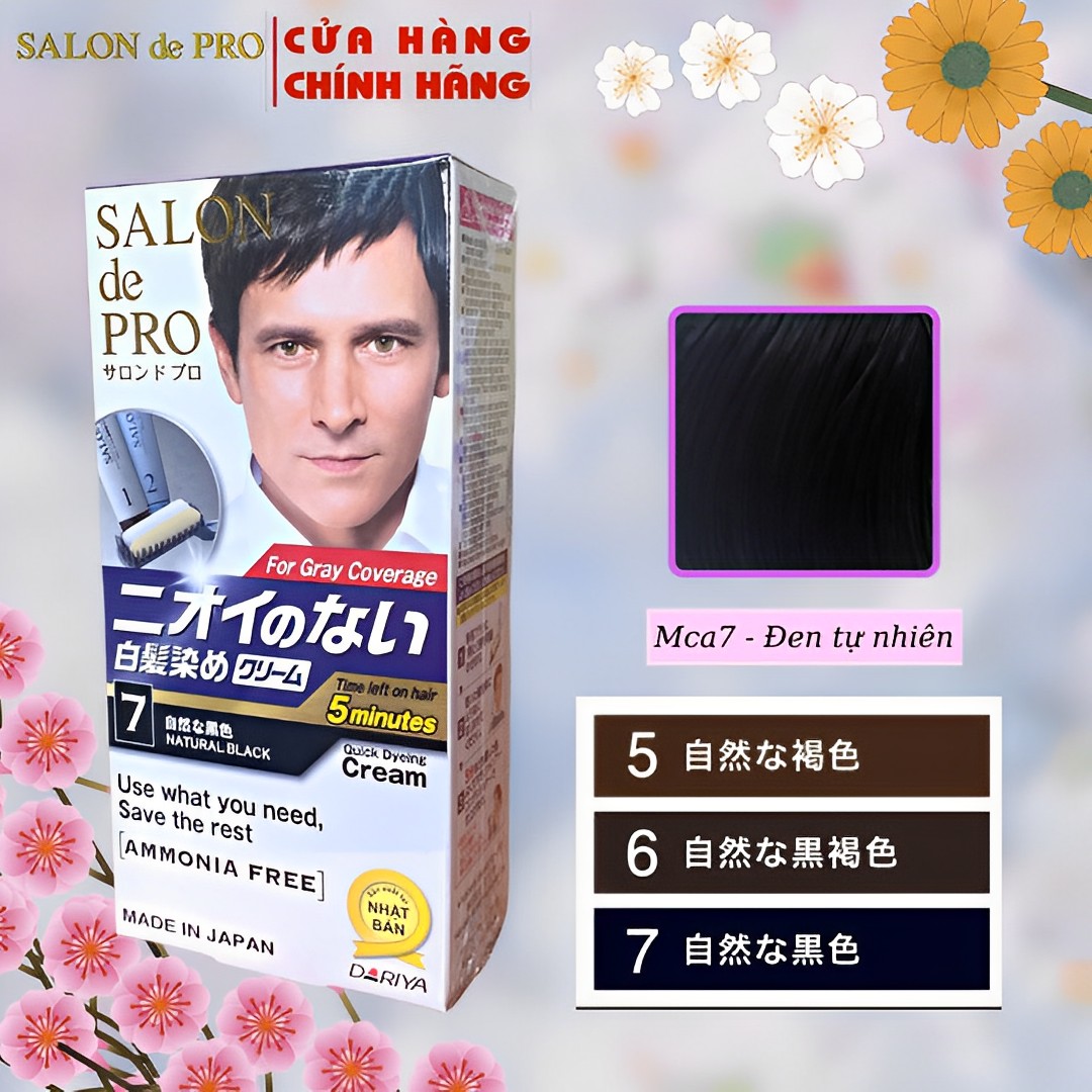 Kem nhuộm tóc Salon de Pro  MCa7