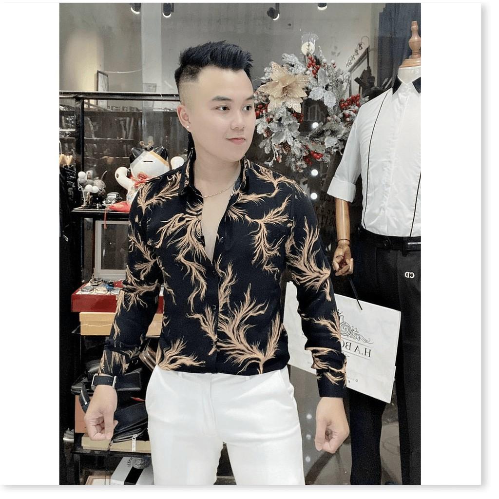 ÁO SƠ MI DÀI TAY NAM HỌA TIẾT CỰC ĐẸP - PHONG CÁCH LANA FASHION