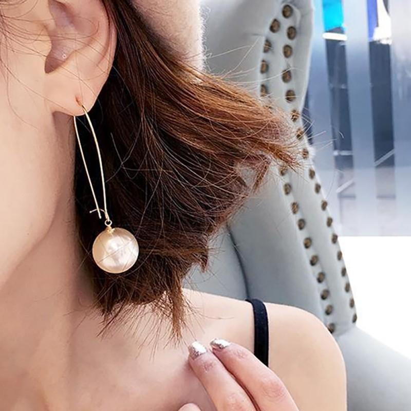 Bông tai dáng dài phong cách retro thời trang cho nữ