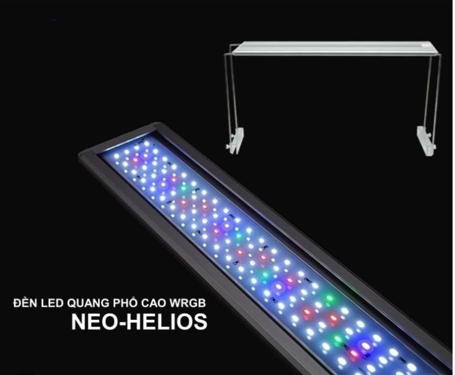 Đèn thủy sinh Neo Helios Flat XP Series - RGB 3 in 1 đỏ cá không đỏ nước