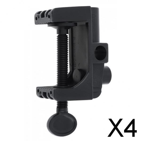 4xPlastic Desk Mount Clamp Replace for  Lamp Mic  Arm Stand