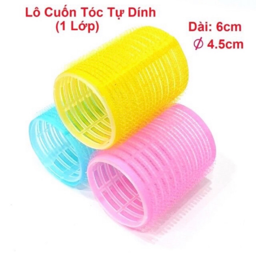 ️Lô Uốn Tóc Tự Dính Siêu Chắc Nhiều Màu Uốn Tóc Hay Tạo Mái Đều Tiện Lợi️ - SLL Nhắn Shop