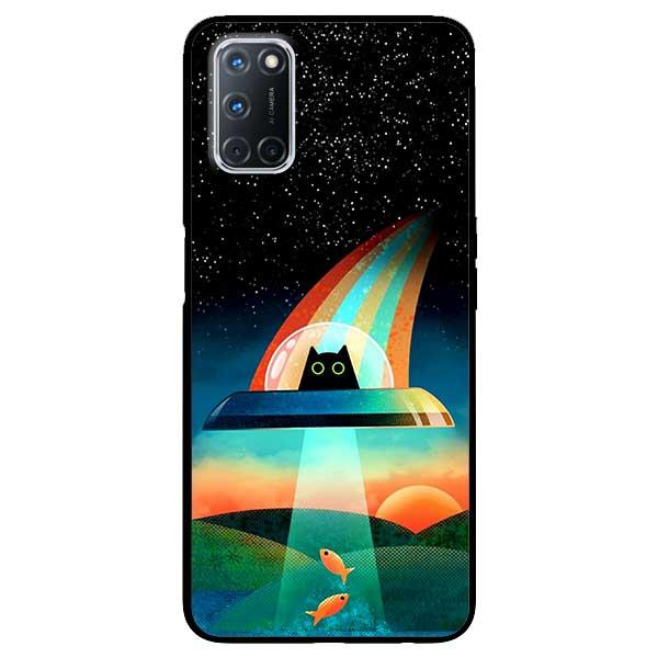 Ốp lưng dành cho Oppo A52 - Oppo A72 - Oppo A92 - Mèo Hành Tinh