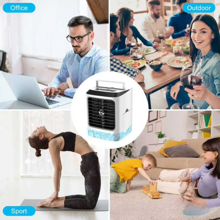 Máy Lạnh Hơi Nước Di Động CLEAN AIR Có Remote Điều Khiển Từ Xa - Home and Garden