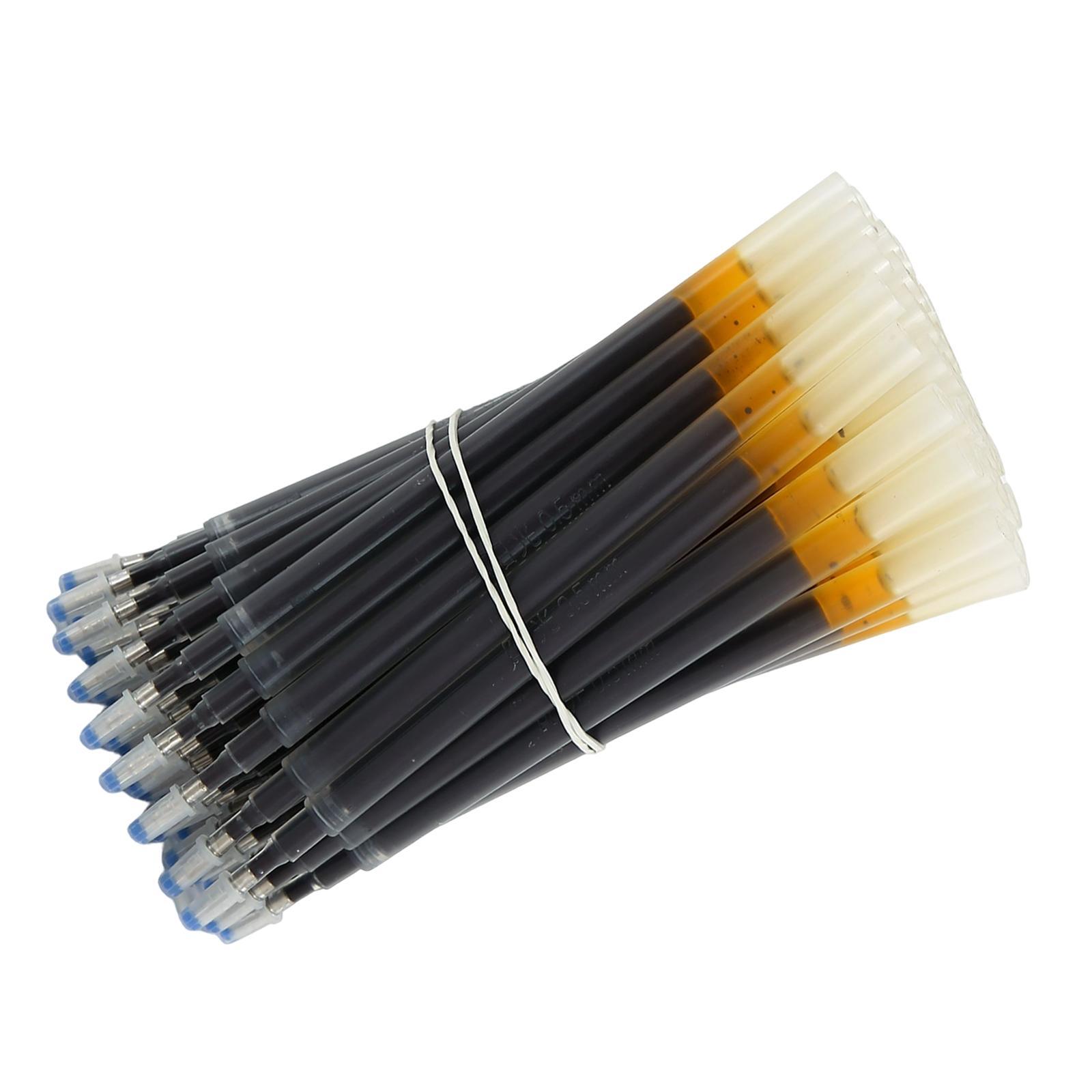 50pcs Fabric Marker Pen Refill Heat Erasable Fabric Marking Pens Auto Vanishing Pen for Tailors Sewing and Quilting Dressmaking