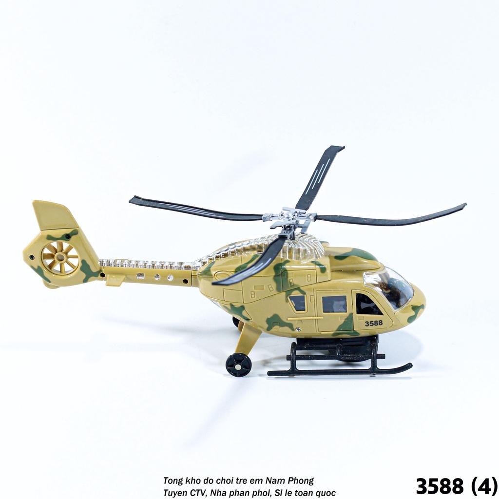 Mô hình trực thăng quân đội 3588 - Đồ chơi thông minh cho trẻ em - Quà tặng sinh nhật