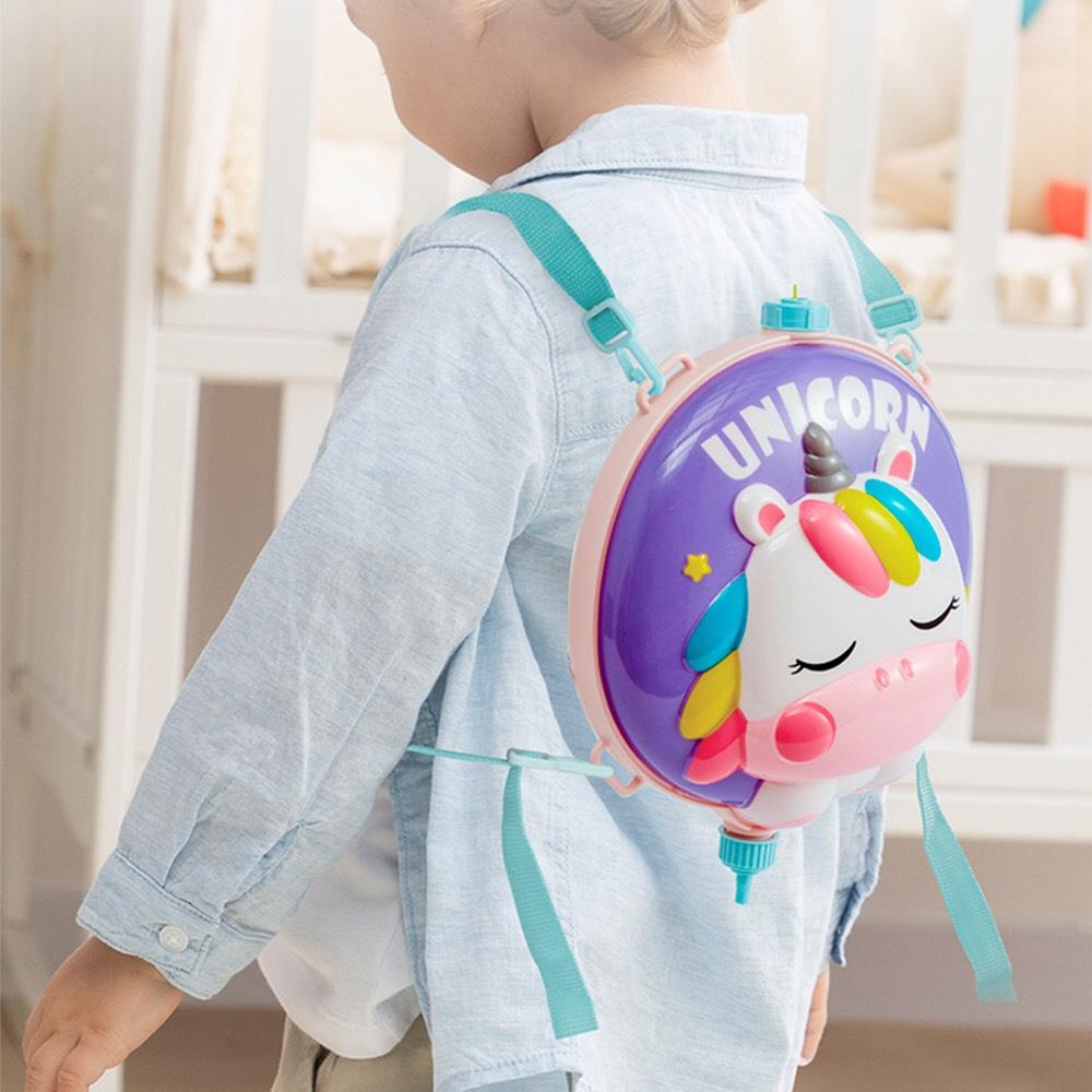 ĐỒ CHƠI NGOÀI TRỜI, ĐỒ CHƠI PHUN NƯỚC BACKPACK BUBBLE MACHINE CỠ LỚN 1900ML CỰC DỄ THƯƠNG CHO BÉ