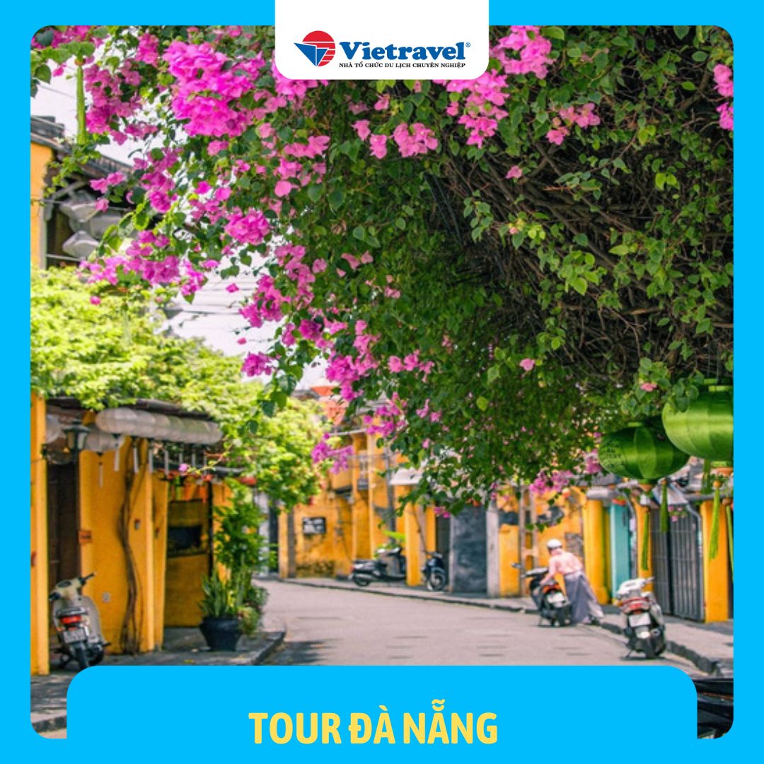 Hình ảnh [EVoucher Vietravel] Đà Nẵng - Bà Nà - Cầu Vàng - Sơn Trà - Biển Mỹ Khê - Hội An - Đà Nẵng (KS 4 sao)