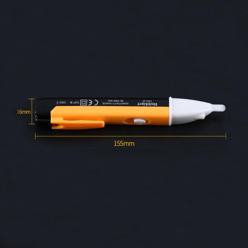 Bút thử điện xuyên tường có đèn led pin AAA không cần chạm trực tiếp, bút dò điện cảm ứng , bút thử điện cảm ứng