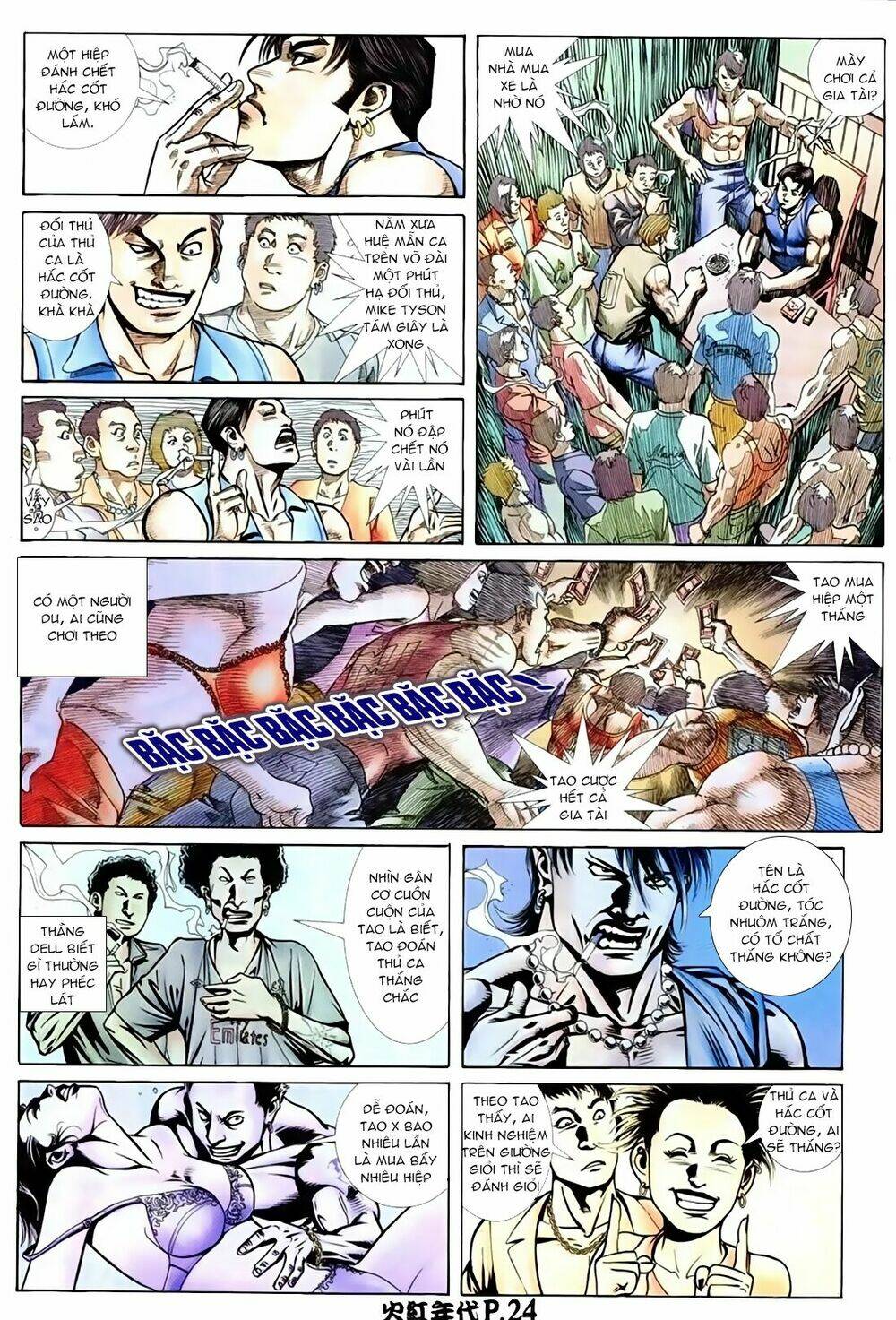 hỏa hồng niên đại hắc cốt đường chapter 75 24