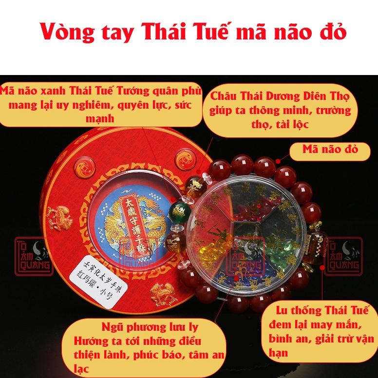 Vòng tay phong thủy nam nữ rẻ đẹp giải vận hạn thái tuế mang lại bình an - may mắn - tài lộc - TÔ TÂM QUANG