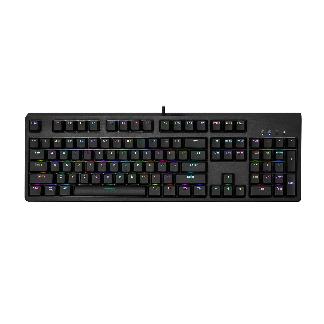 Bàn phím cơ Gaming EDRA EK3104 RGB Outemu Switch - Hành chính hãng