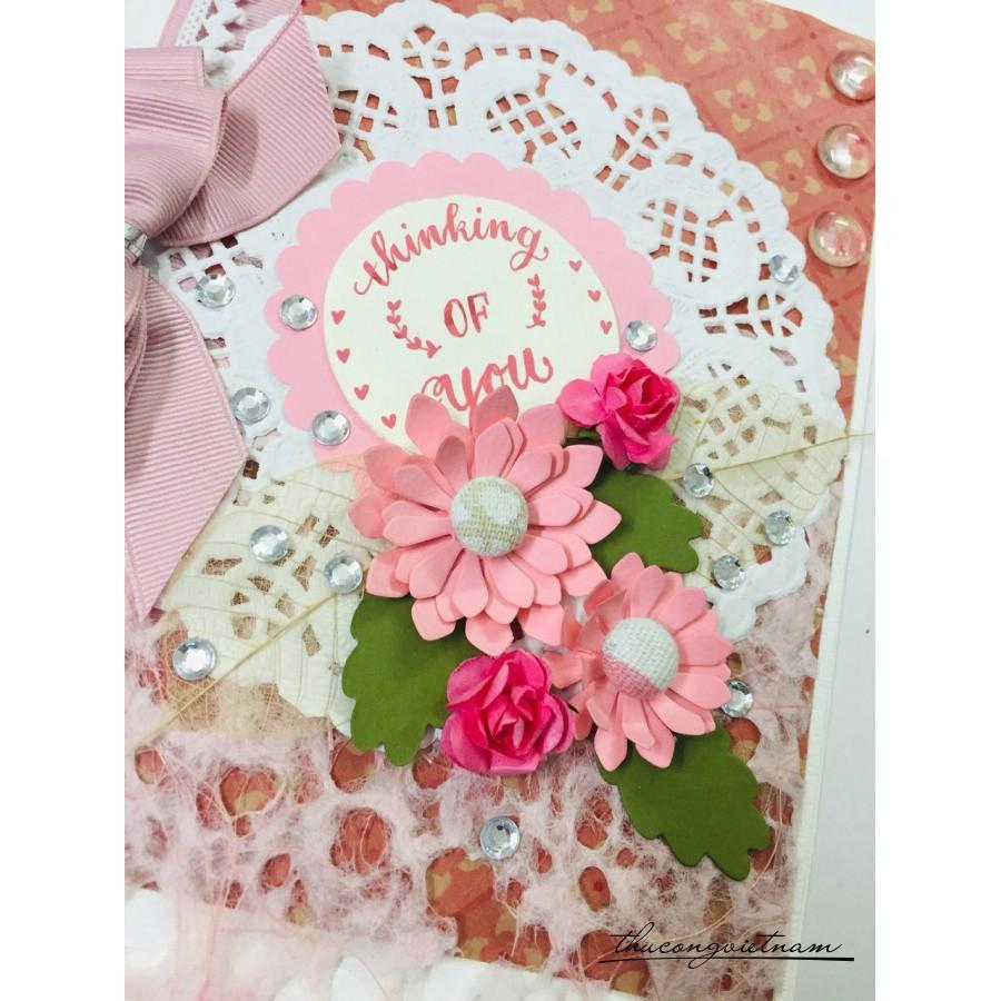 Thiệp hoa hồng Thinking of you